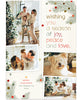Joy and Merriment - Photo Collage Christmas Card Templates