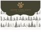Snowy Hills Luxe Folded 5x7 Photo Card Template