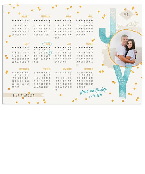 Save The Date Calendar Bundle - 2017-2020