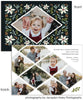 Christmas Tapestry 7x5 Flat Card, Address Label and Circle Sticker