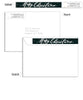 Botanical Plaid Holidays Folded Luxe Card Collection 6