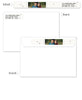 Photo Booth Strips 5x7 Luxe Folded Card, Address Label and Circle Sticker