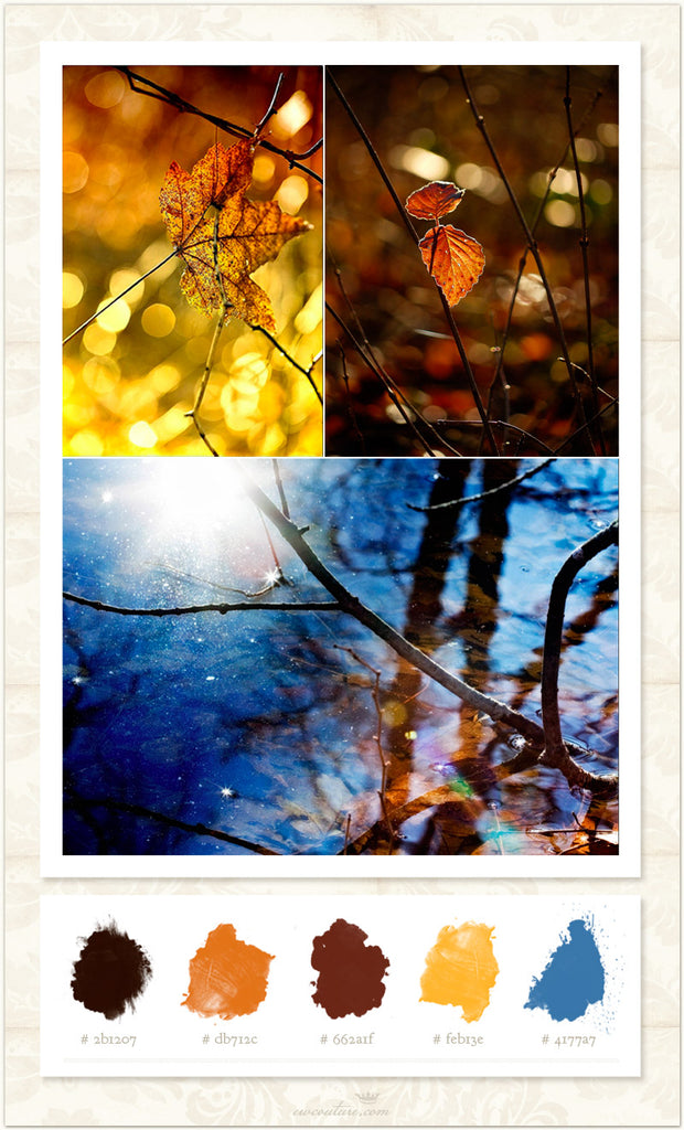 Color Inspiration Monday - Sunshine in the Fall