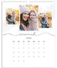 Delicate Frames 8.5x11 and 11x14 Large Grid Wall Calendars–2014-2020