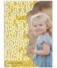 A Child is Born 5x7 Side Folded Luxe Card