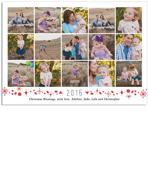 A Year in our Life 7x5 Flat Card