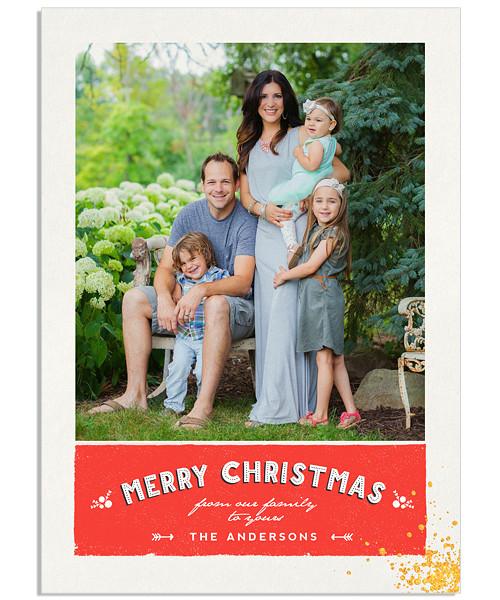 Classic Collage 5x7 Flat Card