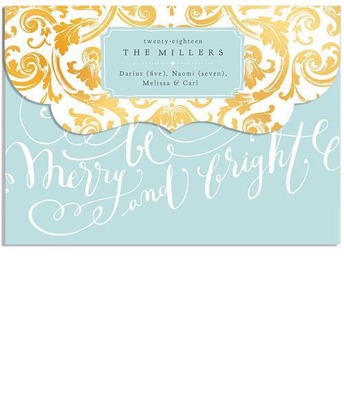 Dear Heart Photo Collage 7x5 Top Folded Luxe Card