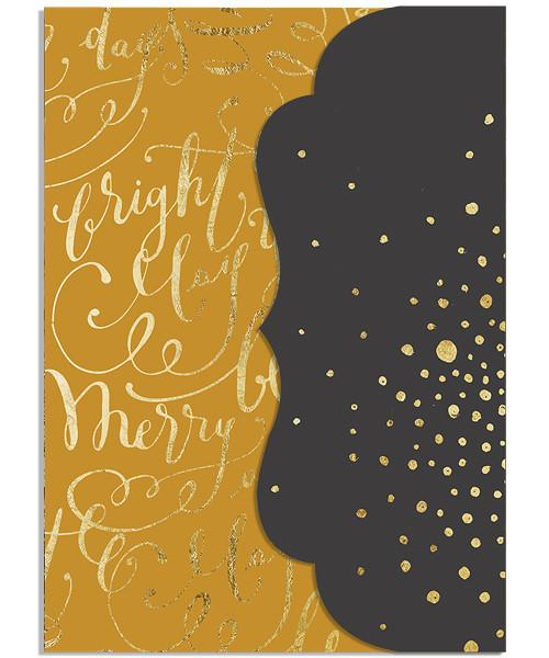 Drops of Sunshine 5x7 Side Folded Luxe Card