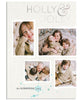 Wintry Flurry 5x7 Holly Jolly FOIL PRESS Card