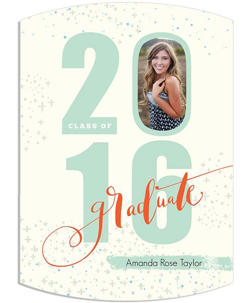 It's Your Year Senior Announcement 5x7 Arc Luxe and Flat Card