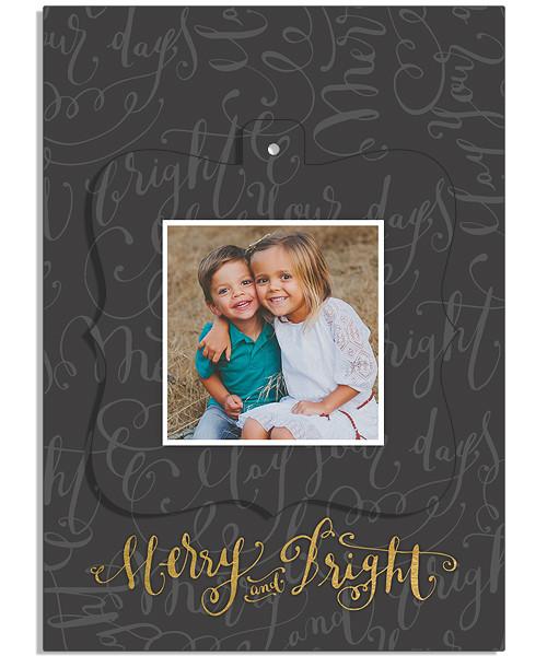 Modern Calligraphy 5x7 Ornate Luxe Pop Card