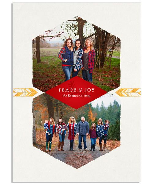 Peace, Joy and Honey 5x7 Flat Card