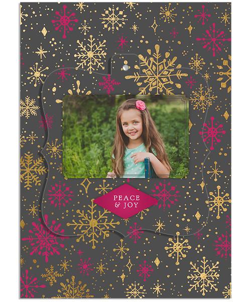 Sparkly and Bright 5x7 Ornate Luxe Pop Card