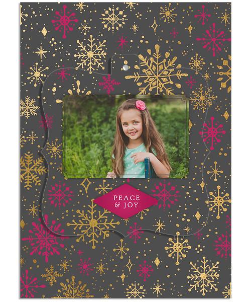Sparkly and Bright 5x7 Ornate Luxe Pop Card