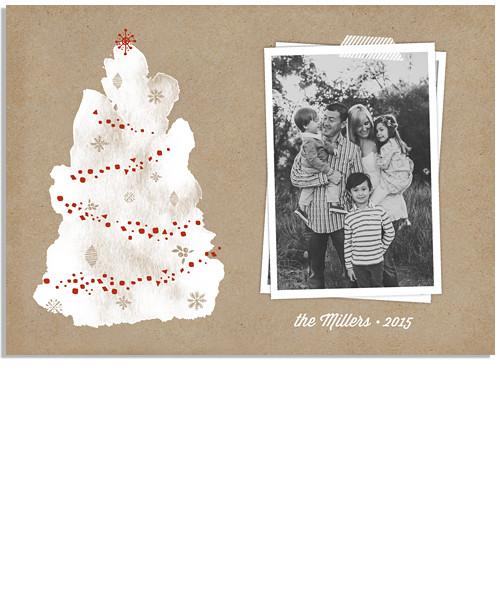 Trim the Tree 7x5 Flat Card