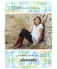 Windows Senior Announcement 5x7 Pitched Edge Luxe and Flat Card