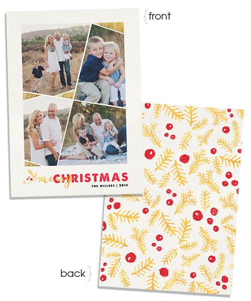 Oh So Merry 5x7 Flat Card