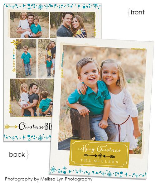 Family Scrapbook 5x7 Flat Card
