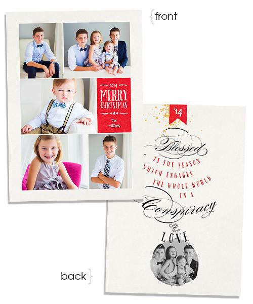 Love Collage 5x7 Flat Card