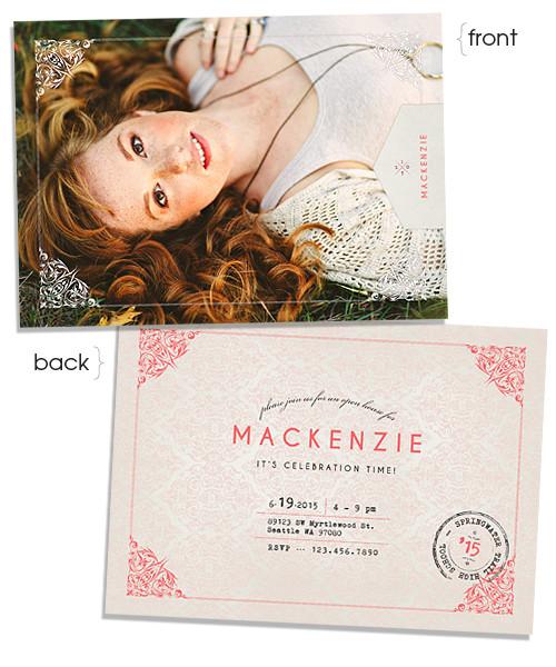 Lucia 7x5 Flat Card