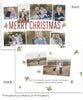 Merry Berries 7x5 Modern Christmas FOIL PRESS Card