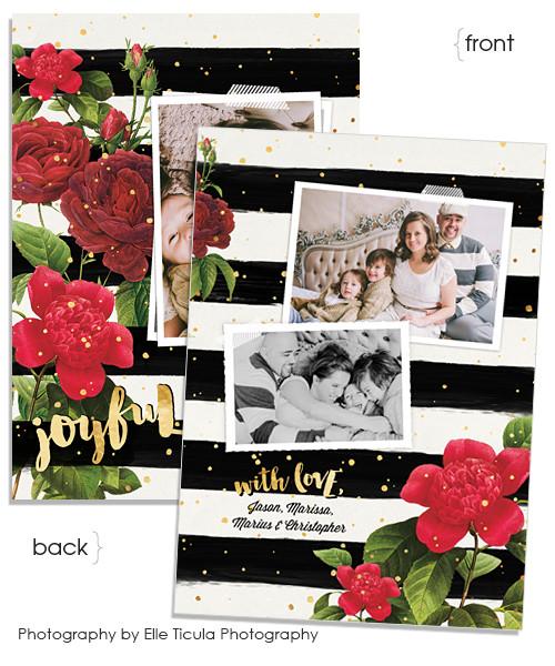To the Moon and Back 5x7 Flat Card