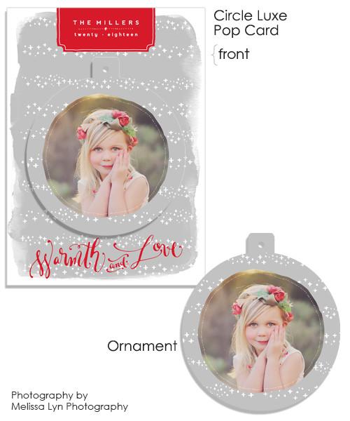 Silver Falls 5x7 Circle Luxe Pop Card