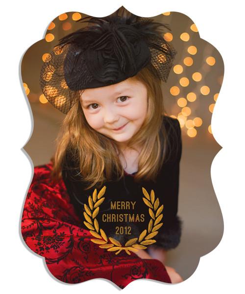 Gold Leaf 5x7 Ornate Luxe Card