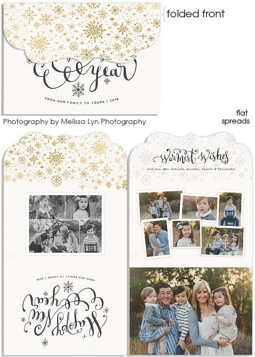 Family Album 7x5 Top Folded Luxe Card
