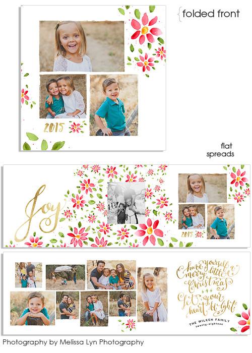 Merrily Merrily 5x5 Accordion Card