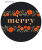 Berries and Blooms 5x7 Flat Card, Address Label and Circle Sticker