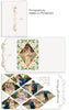 Christmas Garden 5x7 Folded Luxe Card, Address Label and Circle Sticker