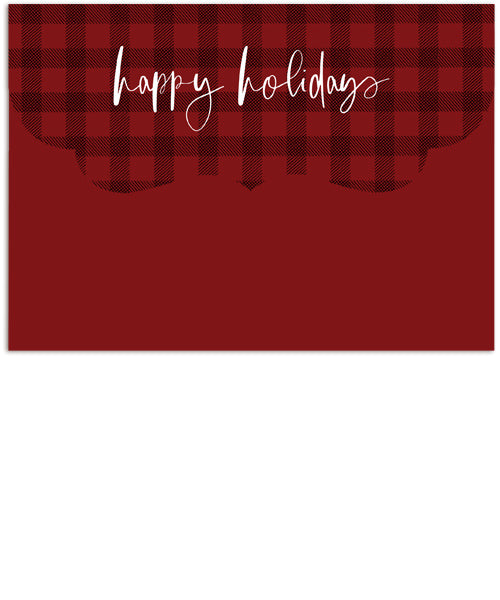 Favorite Holidays 7x5 Folded Luxe Card, Address Label and Circle Sticker