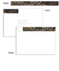 Golden Collage Folded Luxe Card Bundle