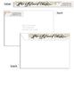 Golden Holiday Collage 7x5 Top Folded Luxe Card, Address Label and Circle Sticker