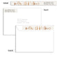 Happy Holiday Parisienne 7x5 Flat Card, Address Label and Circle Sticker