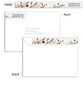 Little Christmas Collage 7x5 Top Folded Luxe Card, Address Label and Circle Sticker