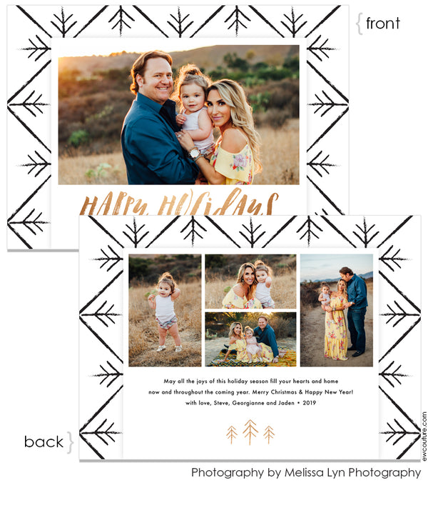 Collage One - More The Merrier 5x7 Flat Card