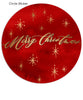 Starry Christmas 5x7 Flat Card, Address Label and Circle Sticker