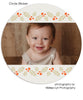 To Us a Child is Born 5x7 Flat Card, Address Label and Circle Sticker