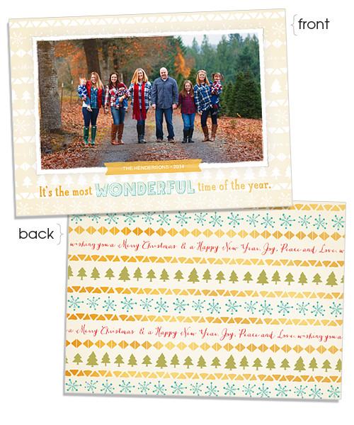 Wishing You 7x5 Flat Card