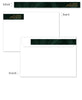 Velvet and Pine Notes 5x7 Luxe Folded Card, Address Label and Circle Sticker