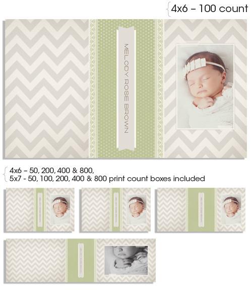 Little Darling 4x6 and 5x7 Custom Proof Boxes