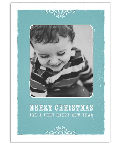 Merry Santa 5x7 Flat Card