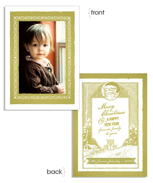 Snowy Cottage 5x7 Flat Card